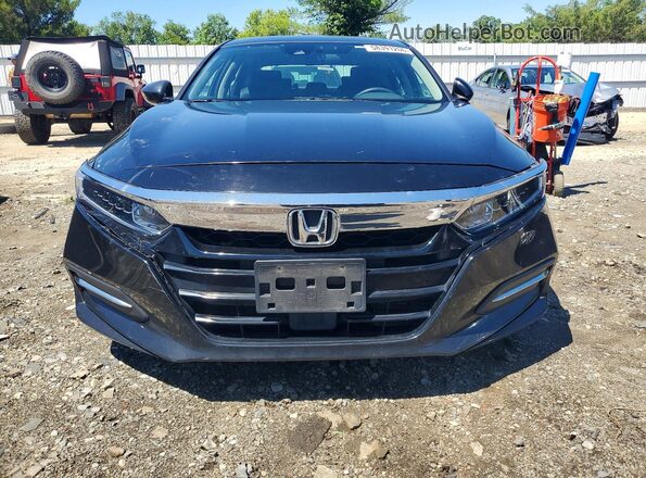 1HGCV3F17KA007946 2019 HONDA ACCORD Черный Вид сзади