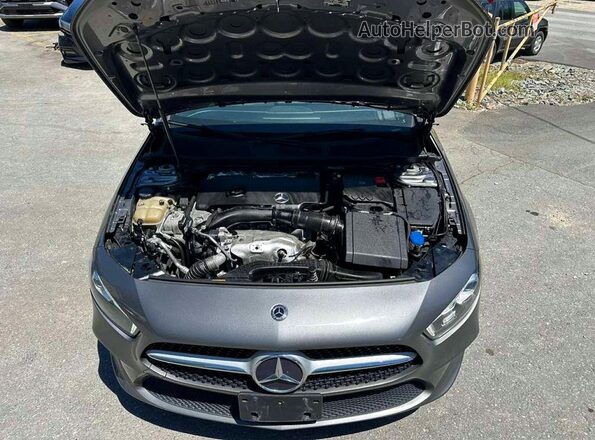 W1K3G4FB6LW047761 2020 MERCEDES-BENZ A-CLASS Gray Vista trasera