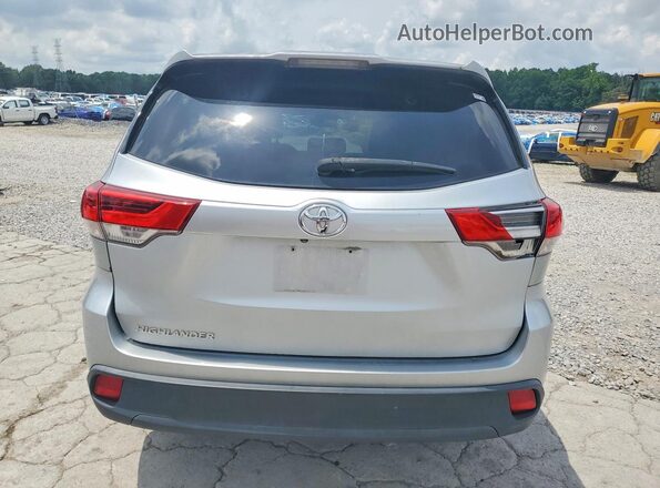 5TDZZRFH1KS292790 2019 TOYOTA HIGHLANDER Silver Vista interior delantera
