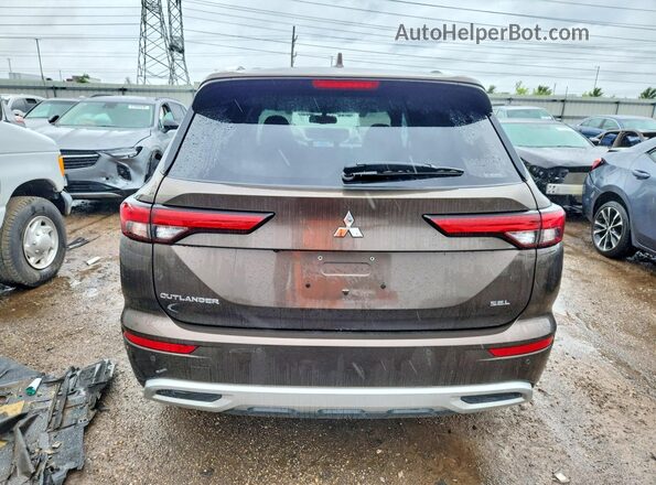 JA4J4VA88NZ091879 2022 MITSUBISHI OUTLANDER Brown Widok wnętrza z przodu