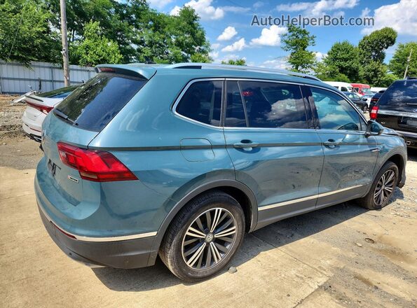 3VV2B7AX7KM200673 2019 VOLKSWAGEN TIGUAN Синий Передняя правая четверть