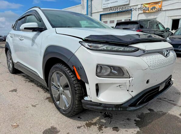 KM8K23AG9MU118607 2021 HYUNDAI KONA White Задня ліва чверть