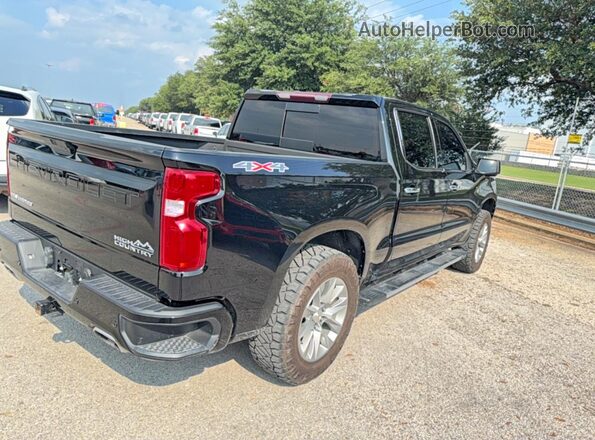 1GCUYHED5MZ345403 2021 CHEVROLET SILVERADO Black Vista frontal