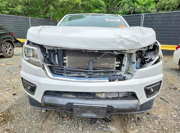 1GCHSBEA5K1318185 2019 CHEVROLET COLORADO Белый Вид сзади