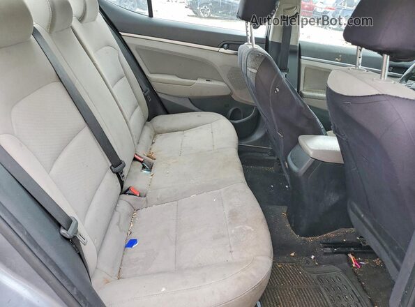 KMHD84LF1KU812903 2019 HYUNDAI ELANTRA Gray უკანა სალონის ხედი