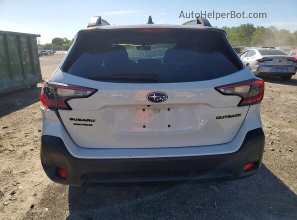 4S4BTALC2S3182910 2025 SUBARU OUTBACK White Вид салону спереду