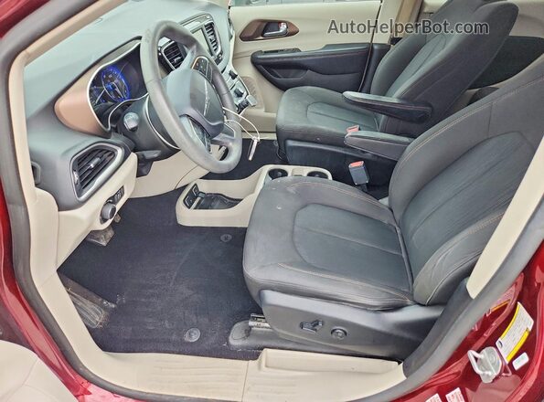 2C4RC1DG9JR130152 2018 CHRYSLER PACIFICA Темно-бордовый Вид панели приборов
