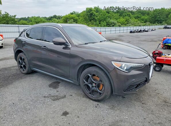 ZASPAKBN2K7C36294 2019 ALFA ROMEO STELVIO Brown წინა ხედი