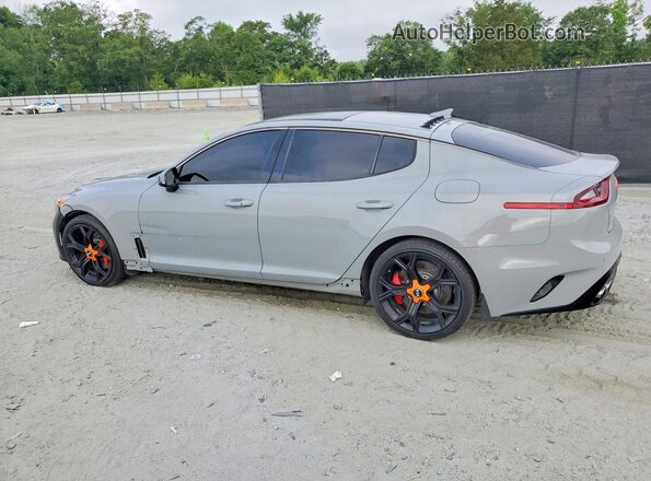 KNAE45LC9K6061454 2019 KIA STINGER Серебряный 