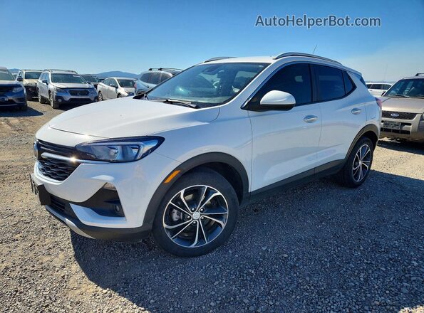 KL4MMDS22MB154984 2021 BUICK ENCORE White Rear left
