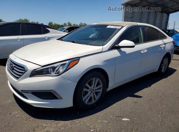 5NPE24AF2HH491440 2017 HYUNDAI SONATA White 