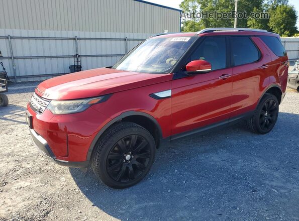 SALRHBBV7HA045682 2017 LAND ROVER DISCOVERY Red Задня ліва чверть
