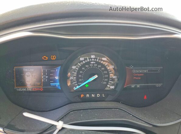 3FA6P0CD1LR130688 2020 FORD FUSION Black უკანა სავარძლების ხედი