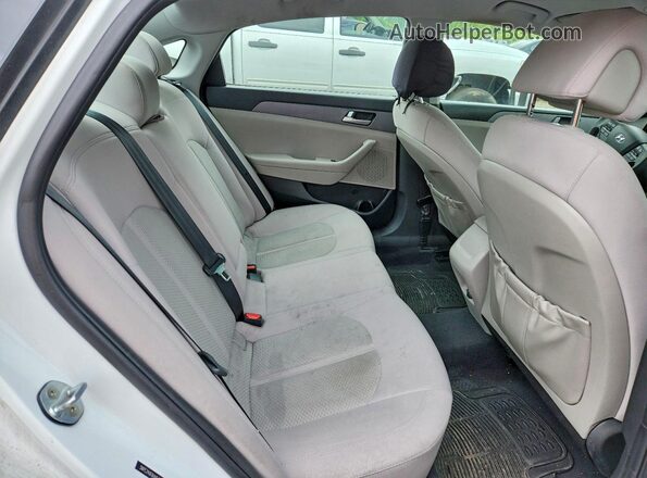 5NPE24AF6HH532457 2017 HYUNDAI SONATA White Սալոնի հետևի տեսք