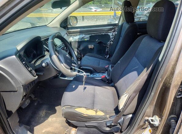 JA4AD2A34JZ033779 2018 MITSUBISHI OUTLANDER Brown Vista del cuadro de instrumentos