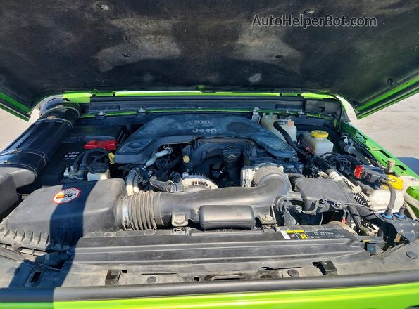 1C4HJXDG1JW317025 2018 JEEP WRANGLER Green 