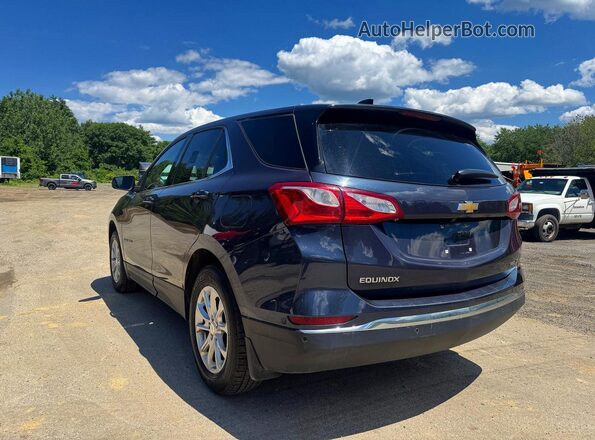3GNAXUEV4KL254562 2019 CHEVROLET EQUINOX Blue Передня права чверть