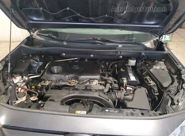 2T3P1RFV7KW082195 2019 TOYOTA RAV4 Gray Vista de la etiqueta del VIN