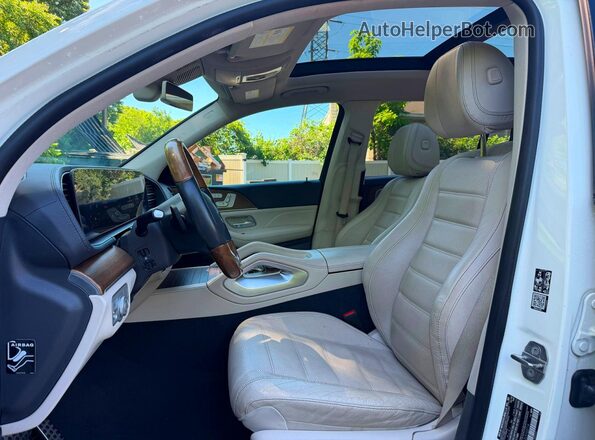 4JGFF8GE2LA165714 2020 MERCEDES-BENZ GLS White Widok wnętrza 360 stopni