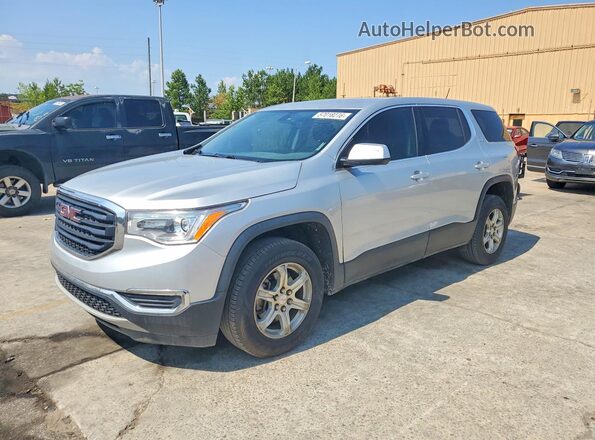 1GKKNKLA9KZ106377 2019 GMC ACADIA Silver Rear left