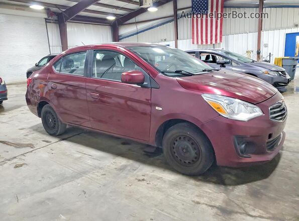 ML32F3FJXJHF11264 2018 MITSUBISHI MIRAGE Red Front view