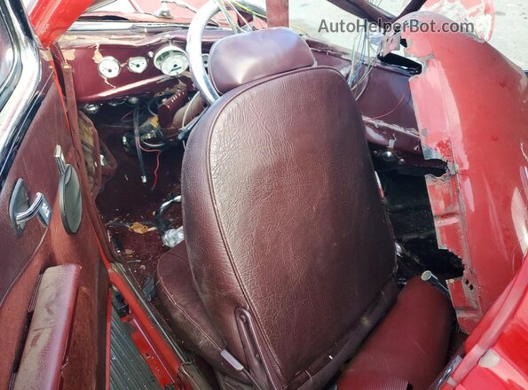 5380461 1939 CHEVROLET DELUXE Красный Вид панели приборов