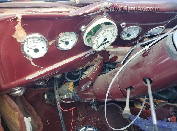 5380461 1939 CHEVROLET DELUXE Красный Вид щитка приборов