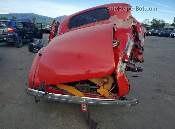 5380461 1939 CHEVROLET DELUXE Красный Вид сзади