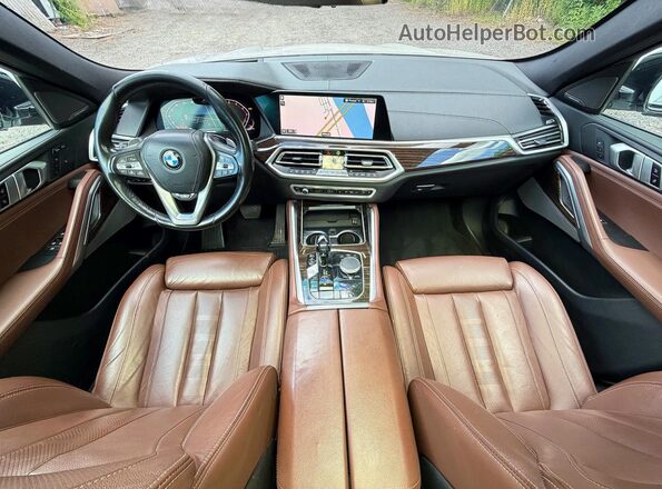 5UXCY6C0XL9D21128 2020 BMW X6 Белый 