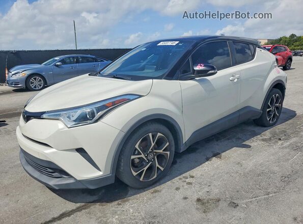 NMTKHMBX6KR091518 2019 TOYOTA C-HR White 