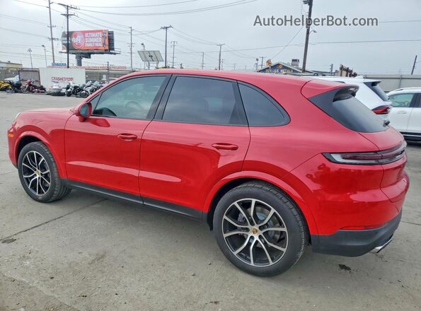 WP1AA2AY5RDA02039 2024 PORSCHE CAYENNE Красный Задняя правая четверть
