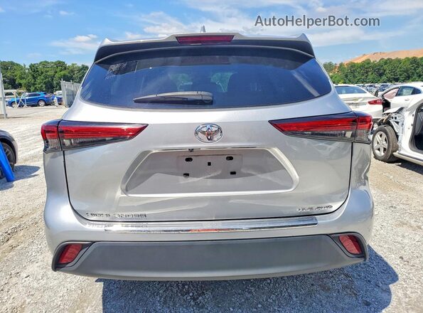 5TDKDRBH1PS020592 2023 TOYOTA HIGHLANDER Silver Vista interior delantera