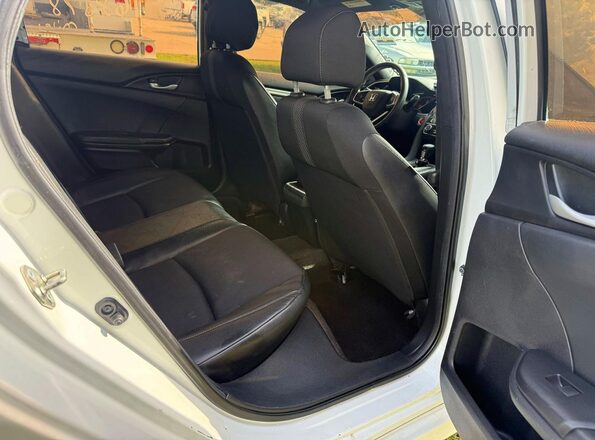 19XFC2F82KE049933 2019 HONDA CIVIC White Vista interior delantera