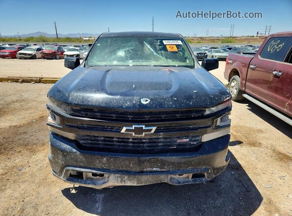1GCPYFED6MZ359246 2021 CHEVROLET SILVERADO Black 