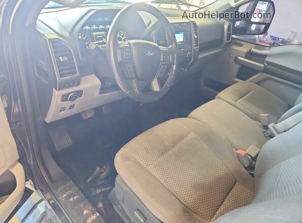 1FTFW1EGXJFB91624 2018 FORD F150 Black Instrument cluster view