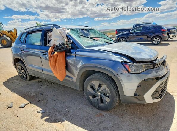 3VV5C7B26SM042808 2025 VOLKSWAGEN TAOS Gray Przód prawy