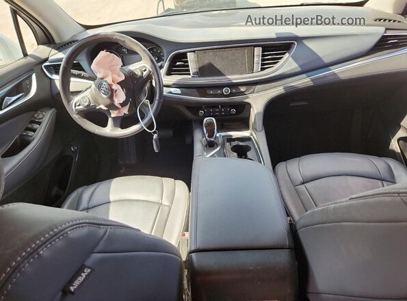 5GAERBKW8LJ124753 2020 BUICK ENCLAVE White ხელსაწყოთა პანელის ხედი