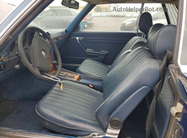 10702412019822 1978 MERCEDES-BENZ 450 Blue Widok deski rozdzielczej