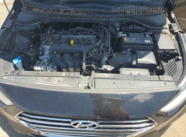 3KPC24A69LE120733 2020 HYUNDAI ACCENT Black Widok komory silnika