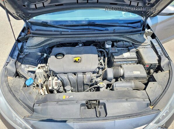 5NPD74LF4KH435338 2019 HYUNDAI ELANTRA Gray 