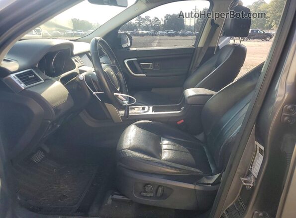 SALCR2BG3GH549740 2016 LAND ROVER DISCOVERY Gray Vista del salpicadero