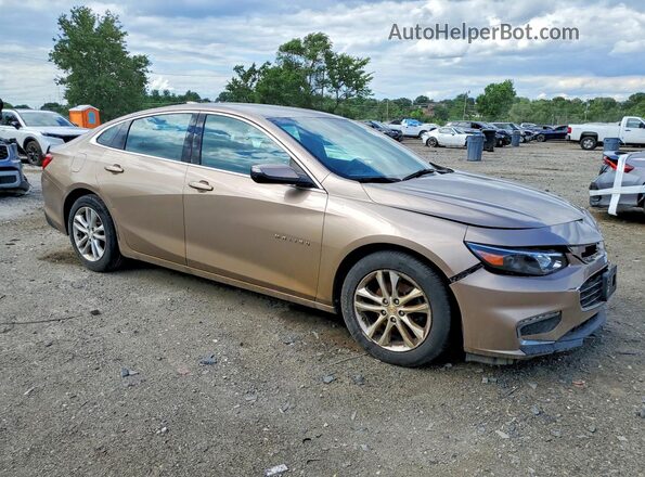 1G1ZD5ST3JF125971 2018 CHEVROLET MALIBU Желто-коричневый 