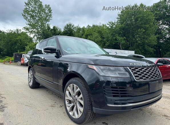 SALGS2SV6KA532162 2019 LAND ROVER RANGE Black Հետևի ձախ
