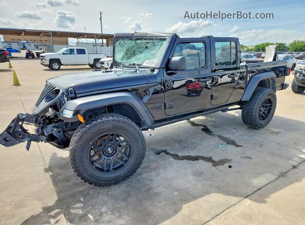 1C6HJTAG0PL584624 2023 JEEP GLADIATOR Black Rear left