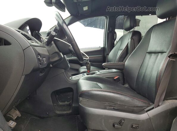 2C4RDGEG9JR359929 2018 DODGE GRAND Silver Dashboard view