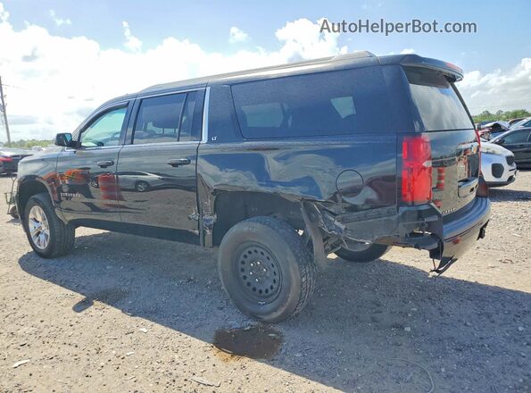 1GNSCHKC9GR358510 2016 CHEVROLET SUBURBAN Черный Задняя правая четверть