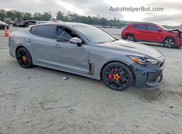 KNAE45LC9K6061454 2019 KIA STINGER Серебряный 