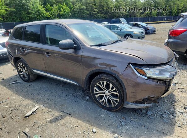 JA4AD2A34JZ033779 2018 MITSUBISHI OUTLANDER Brown Vista frontal