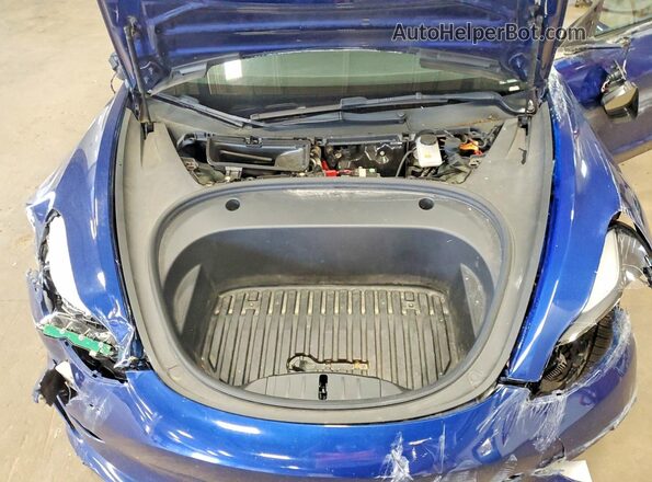 5YJ3E1EAXNF289113 2022 TESLA MODEL Blue 