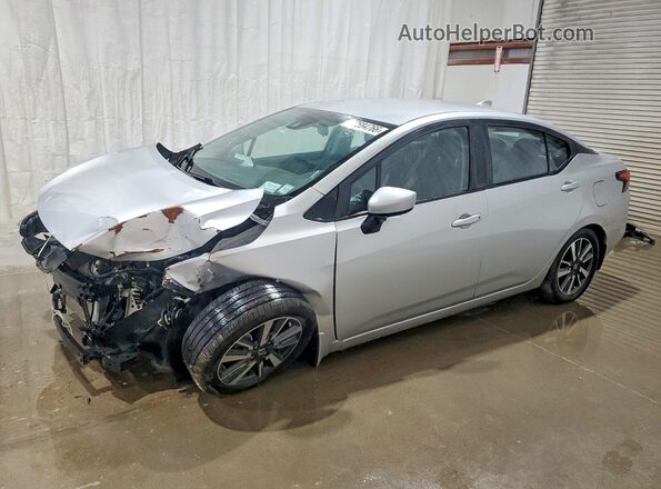 3N1CN8EV8NL839179 2022 NISSAN VERSA Silver Rear left